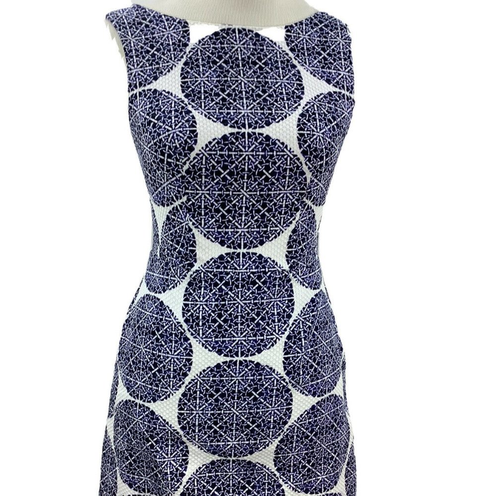 THE LIMITED Women's Size 0 Dress Sheath Sleeveless Huckaback Cotton Spandex